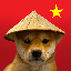 DOG WIF CHINESE HAT (WEF)